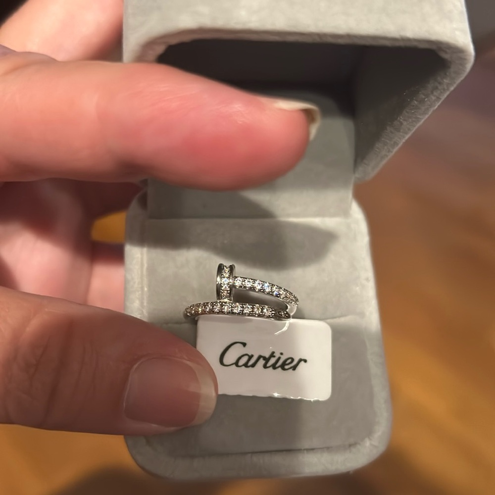 Brand new Silver 925 Ring Size 6, or 7 Cartier style